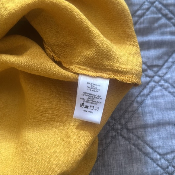 NWT Deep Yellow One-Shoulder Dress - Picture 7 of 7